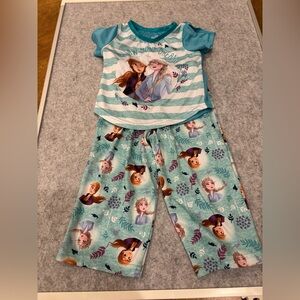 Disney frozen pajamas size 2t girls spring summer